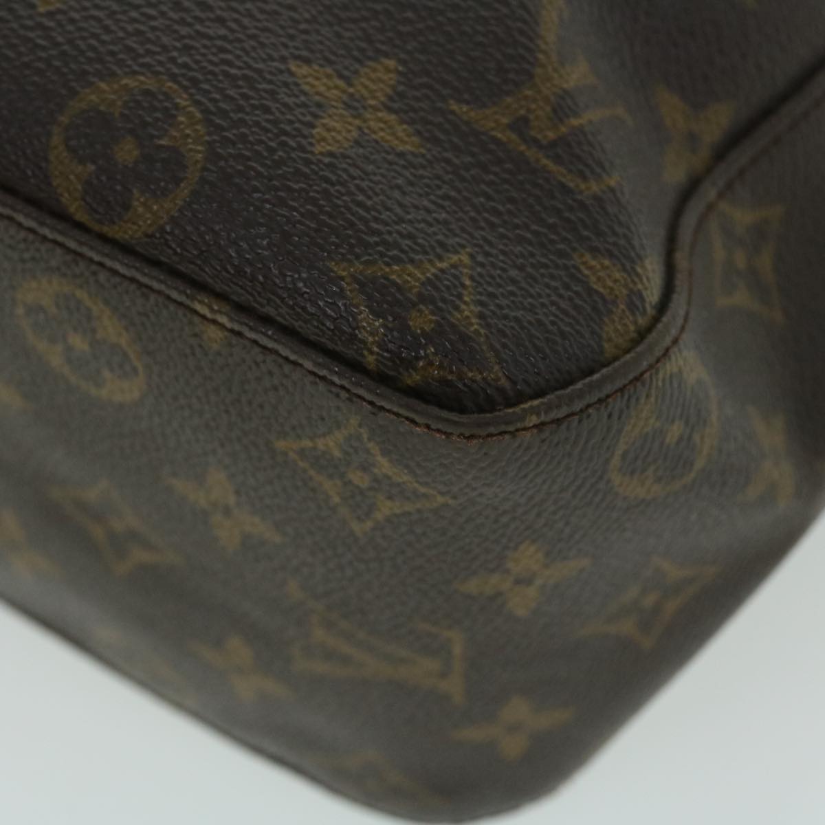 LOUIS VUITTON Monogram Looping GM Shoulder Bag M51145 LV Auth 52850