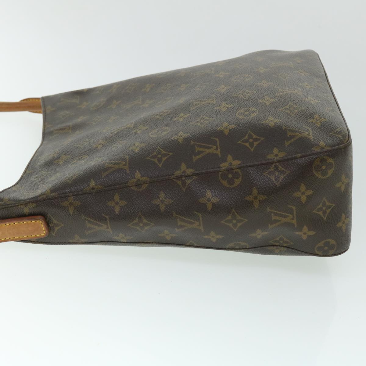 LOUIS VUITTON Monogram Looping GM Shoulder Bag M51145 LV Auth 52850