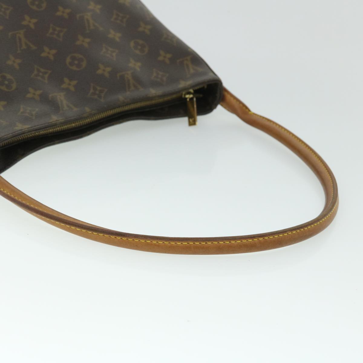 LOUIS VUITTON Monogram Looping GM Shoulder Bag M51145 LV Auth 52850