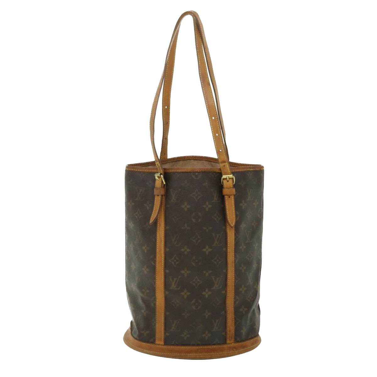 LOUIS VUITTON Monogram Bucket GM Shoulder Bag M42236 LV Auth 52852