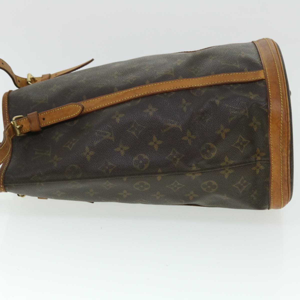 LOUIS VUITTON Monogram Bucket GM Shoulder Bag M42236 LV Auth 52852