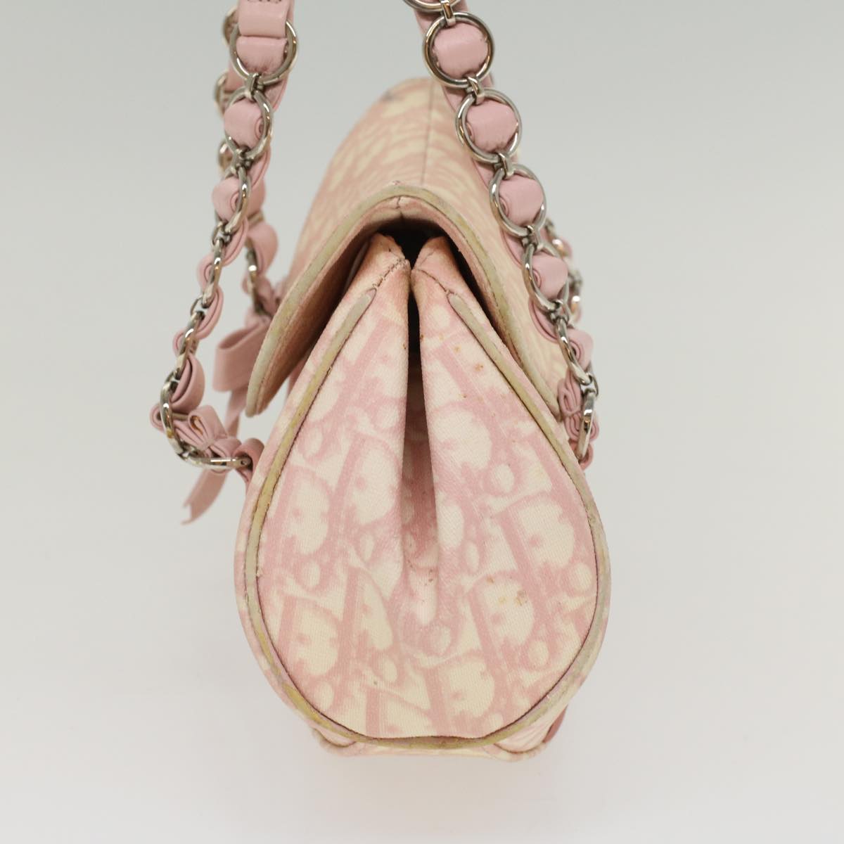Christian Dior Trotter Romantic Shoulder Bag Pink 01-RU-0076