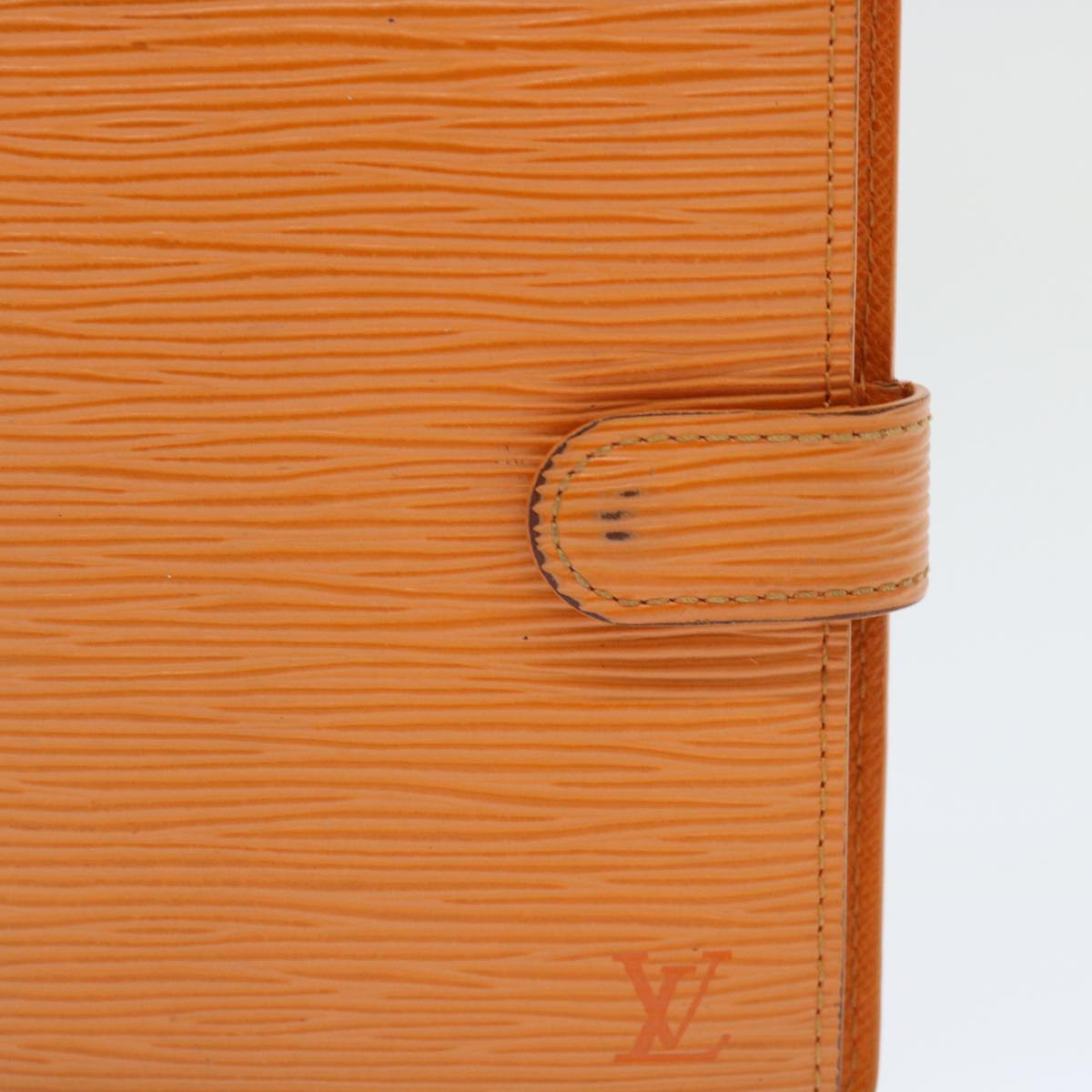 LOUIS VUITTON Epi Agenda PM Day Planner Cover Orange Mandarin R2005H Auth 52883 - 0