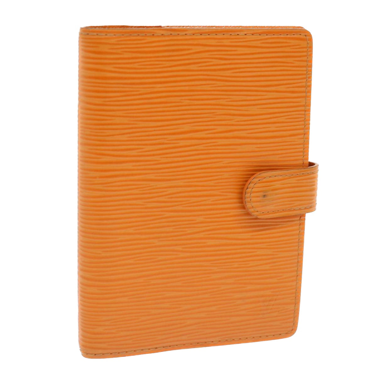 LOUIS VUITTON Epi Agenda PM Day Planner Cover Orange Mandarin R2005H Auth 52886