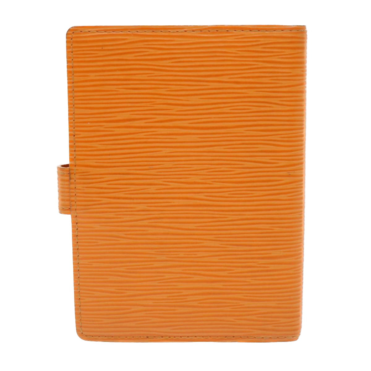 LOUIS VUITTON Epi Agenda PM Day Planner Cover Orange Mandarin R2005H Auth 52886 - 0