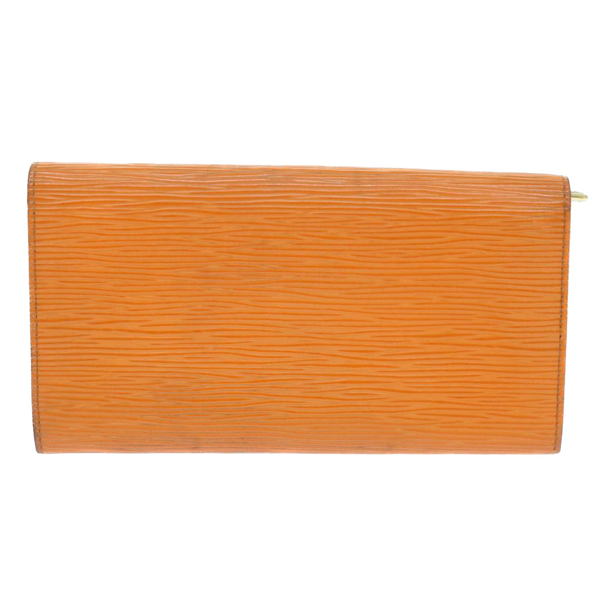 LOUIS VUITTON Epi Porte Monnaie Credit Wallet Orange Mandarin M6359H Auth 52891 - 0