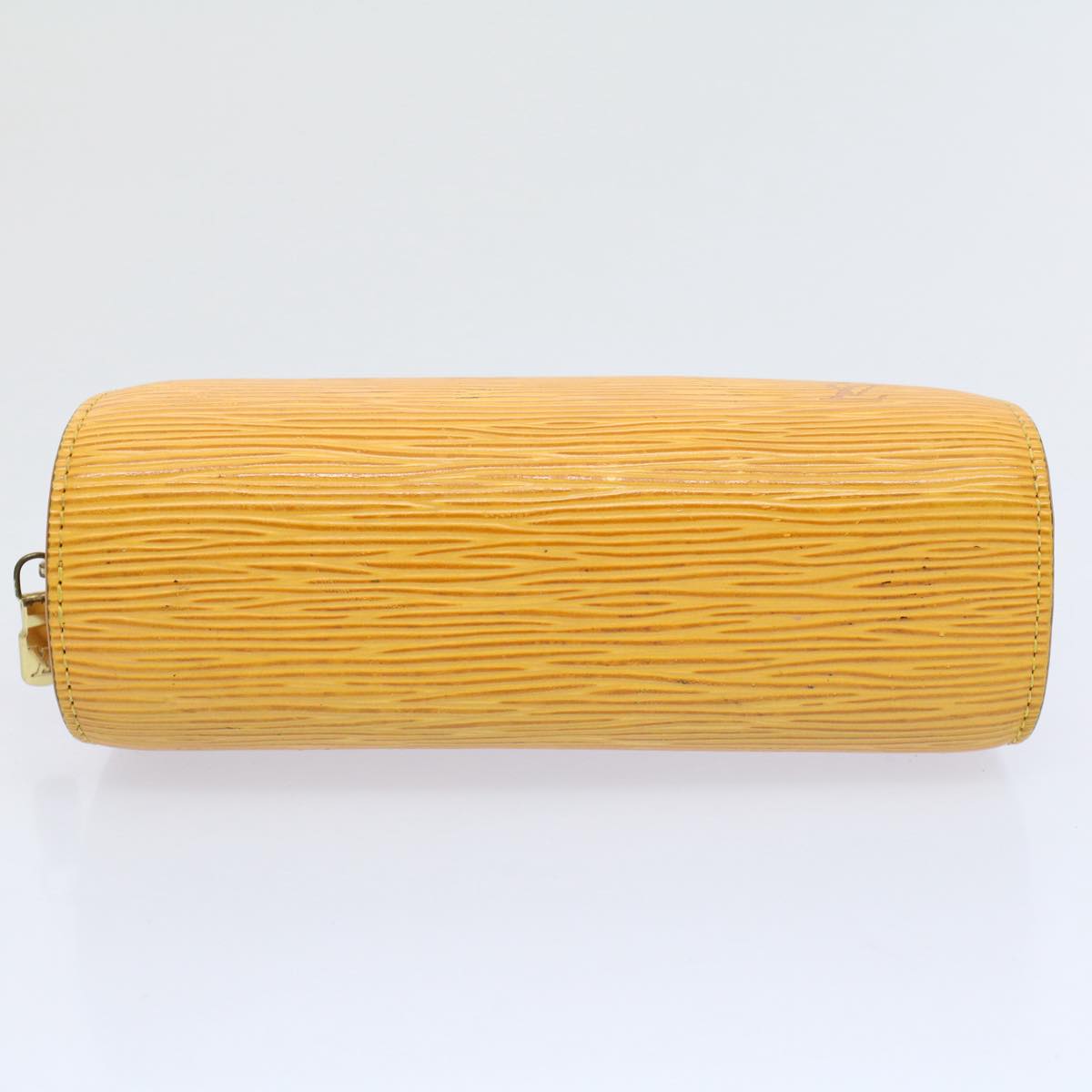 LOUIS VUITTON Epi Dauphine PM Pouch Yellow M48449 LV Auth 52920