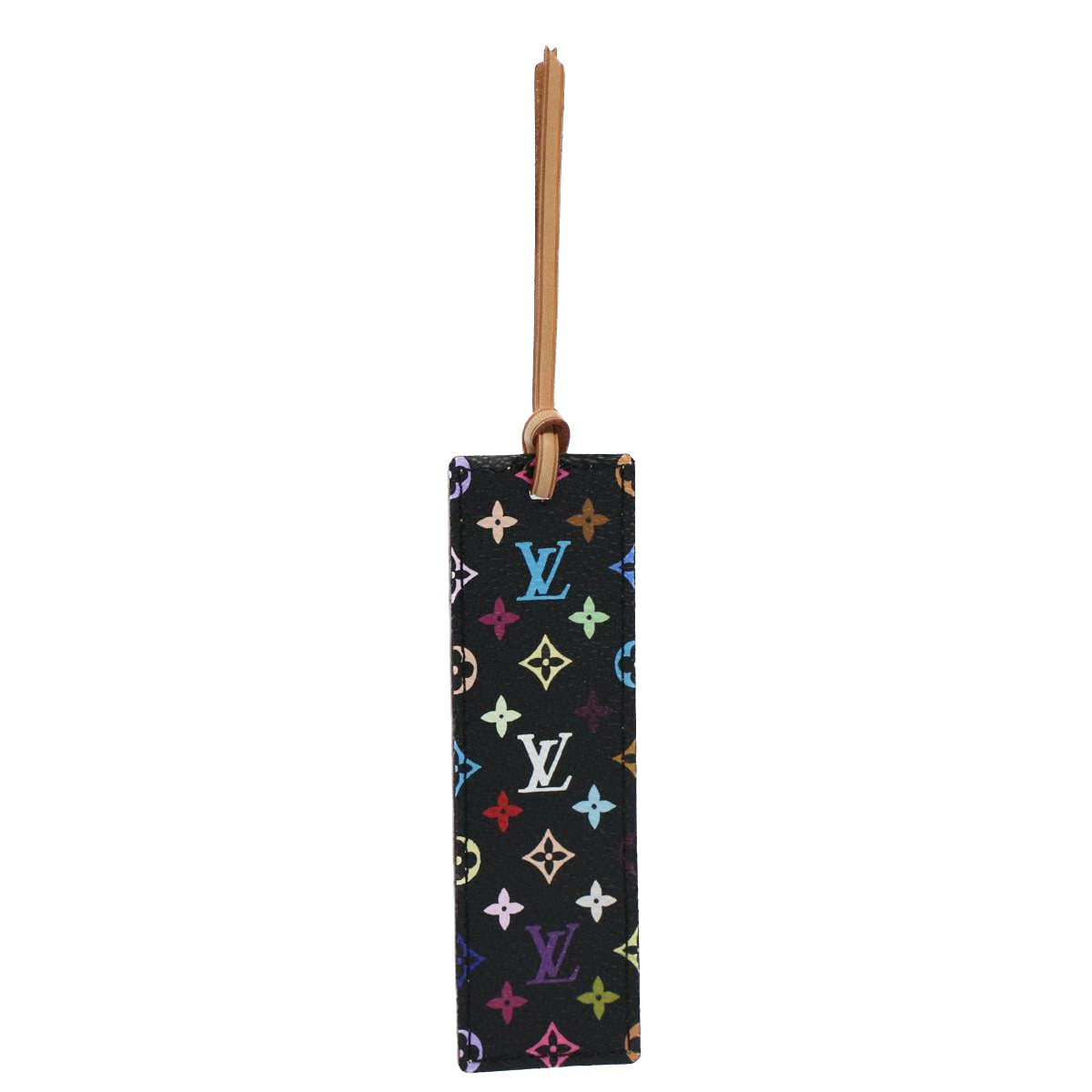 LOUIS VUITTON Monogram Multicolor Mark Page Kadu Bookmark M99197 LV Auth 52926