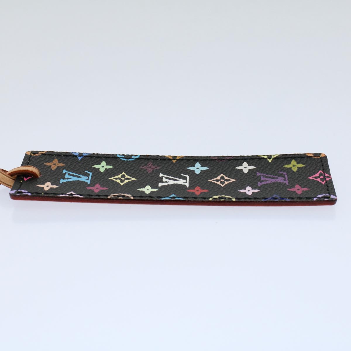 LOUIS VUITTON Monogram Multicolor Mark Page Kadu Bookmark M99197 LV Auth 52926