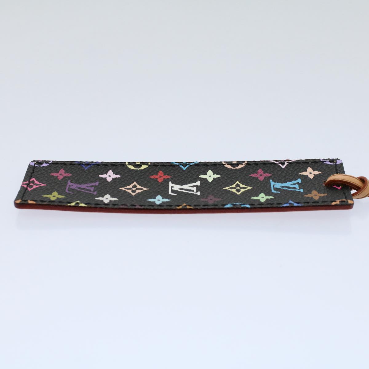 LOUIS VUITTON Monogram Multicolor Mark Page Kadu Bookmark M99197 LV Auth 52926