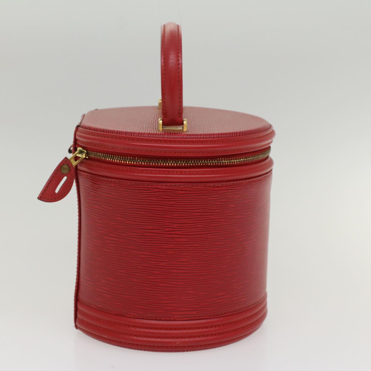 LOUIS VUITTON Epi Cannes Hand Bag Red M48037 LV Auth 52927