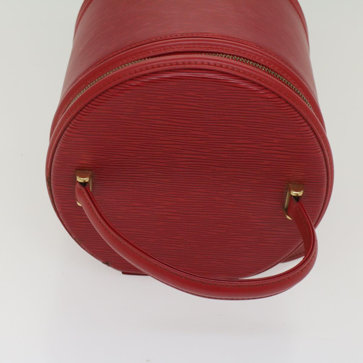 LOUIS VUITTON Epi Cannes Hand Bag Red M48037 LV Auth 52927