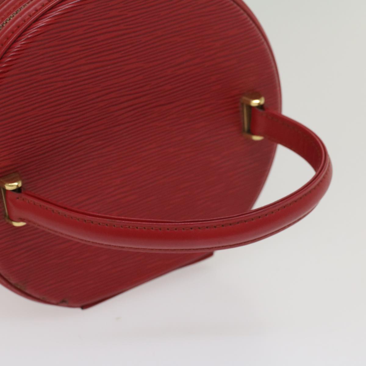 LOUIS VUITTON Epi Cannes Hand Bag Red M48037 LV Auth 52927