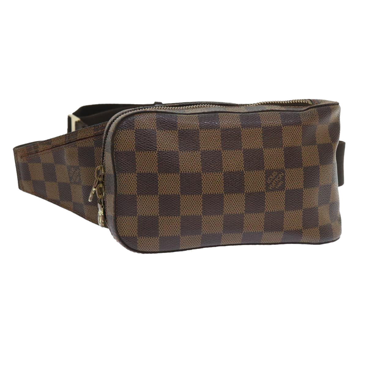 LOUIS VUITTON Damier Ebene Geronimos Shoulder Bag N51994 LV Auth 52929