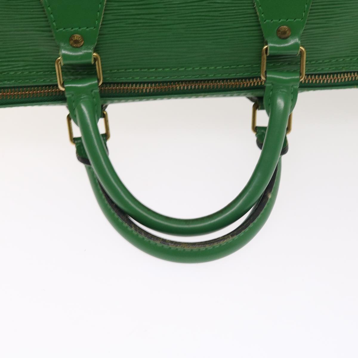 LOUIS VUITTON Epi Speedy 35 Hand Bag Borneo Green M42994 LV Auth 52931