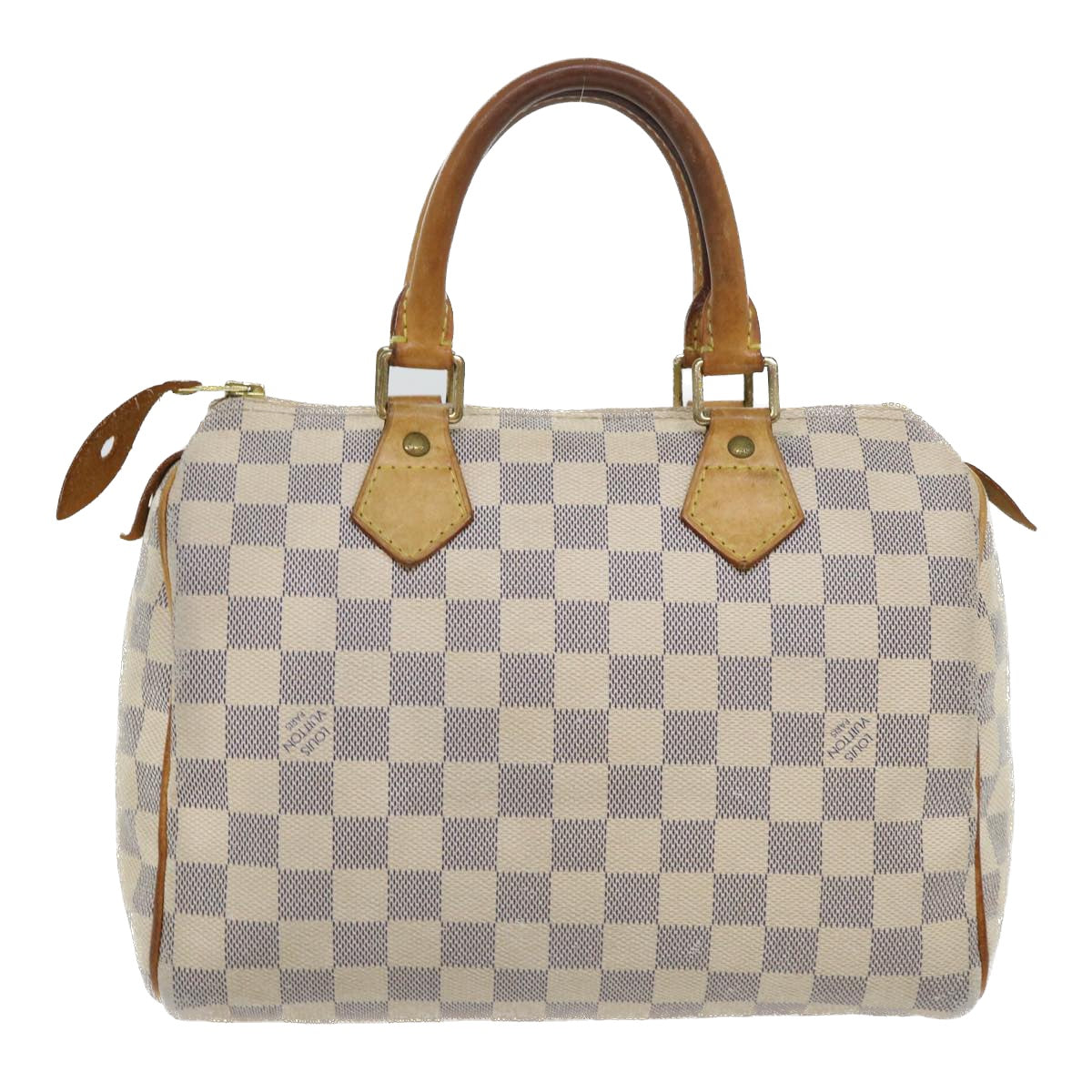 LOUIS VUITTON Damier Azur Speedy 25 Hand Bag N41534 LV Auth 52945