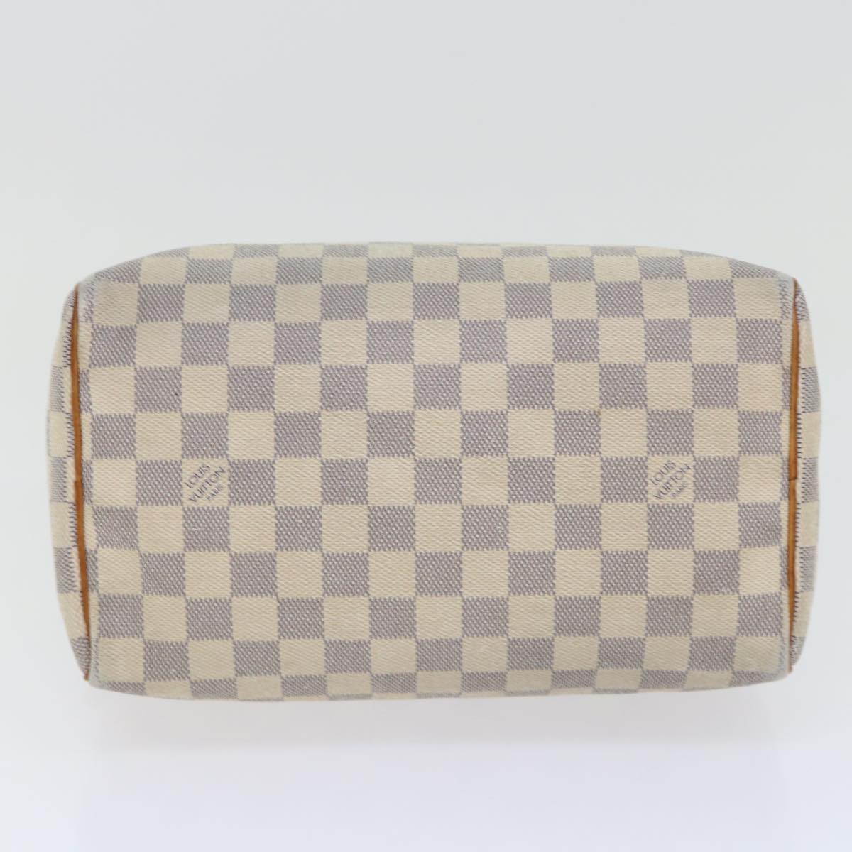 LOUIS VUITTON Damier Azur Speedy 25 Hand Bag N41534 LV Auth 52945