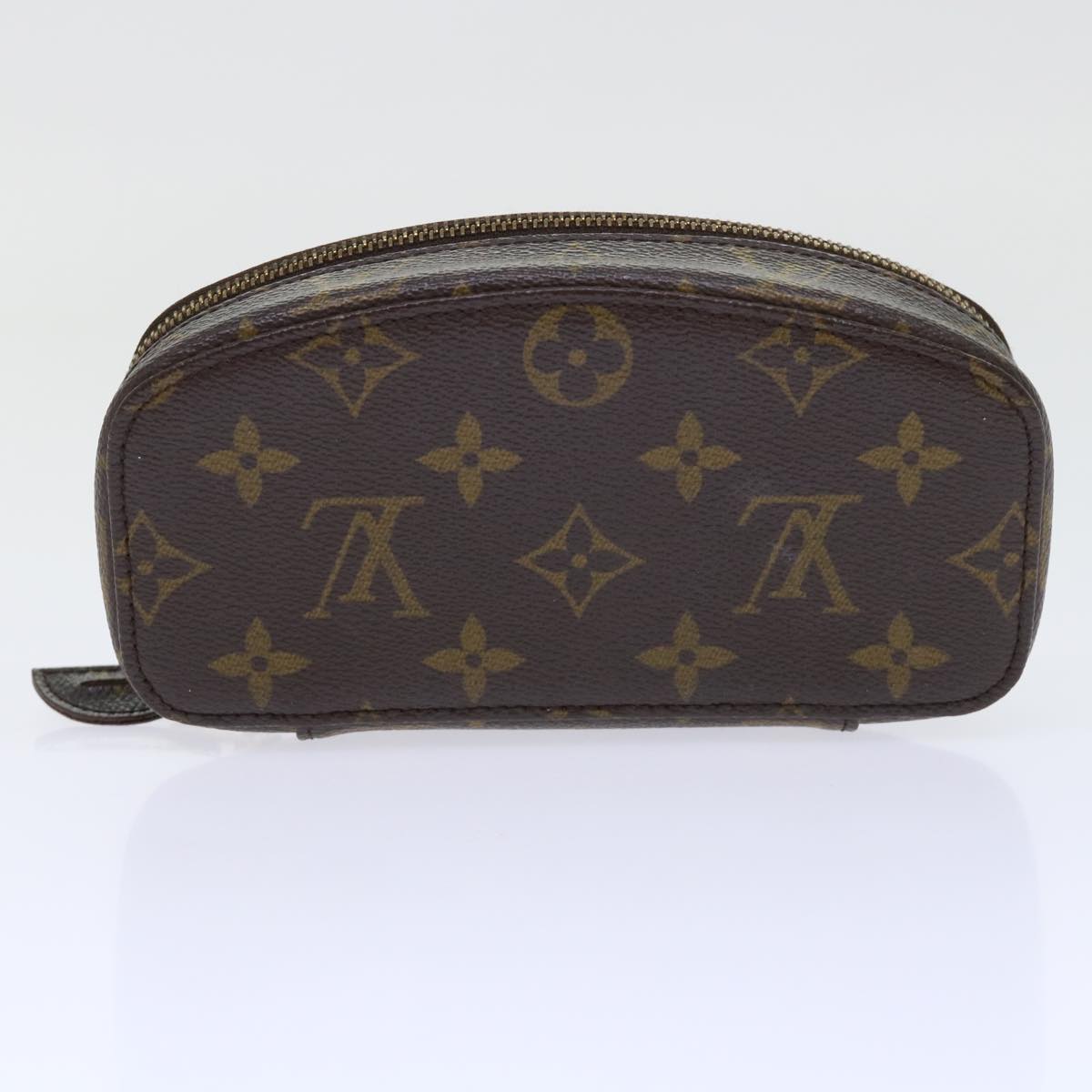 LOUIS VUITTON Monogram Poche Monte Carlo Jewelry Box M47352 LV Auth 52966