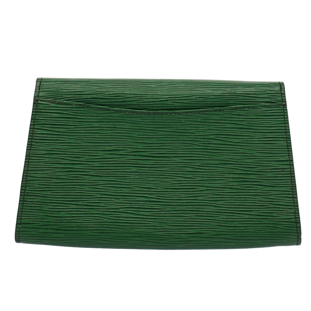 LOUIS VUITTON Epi Art Deco Clutch Bag Green M52634 LV Auth 52968 - 0