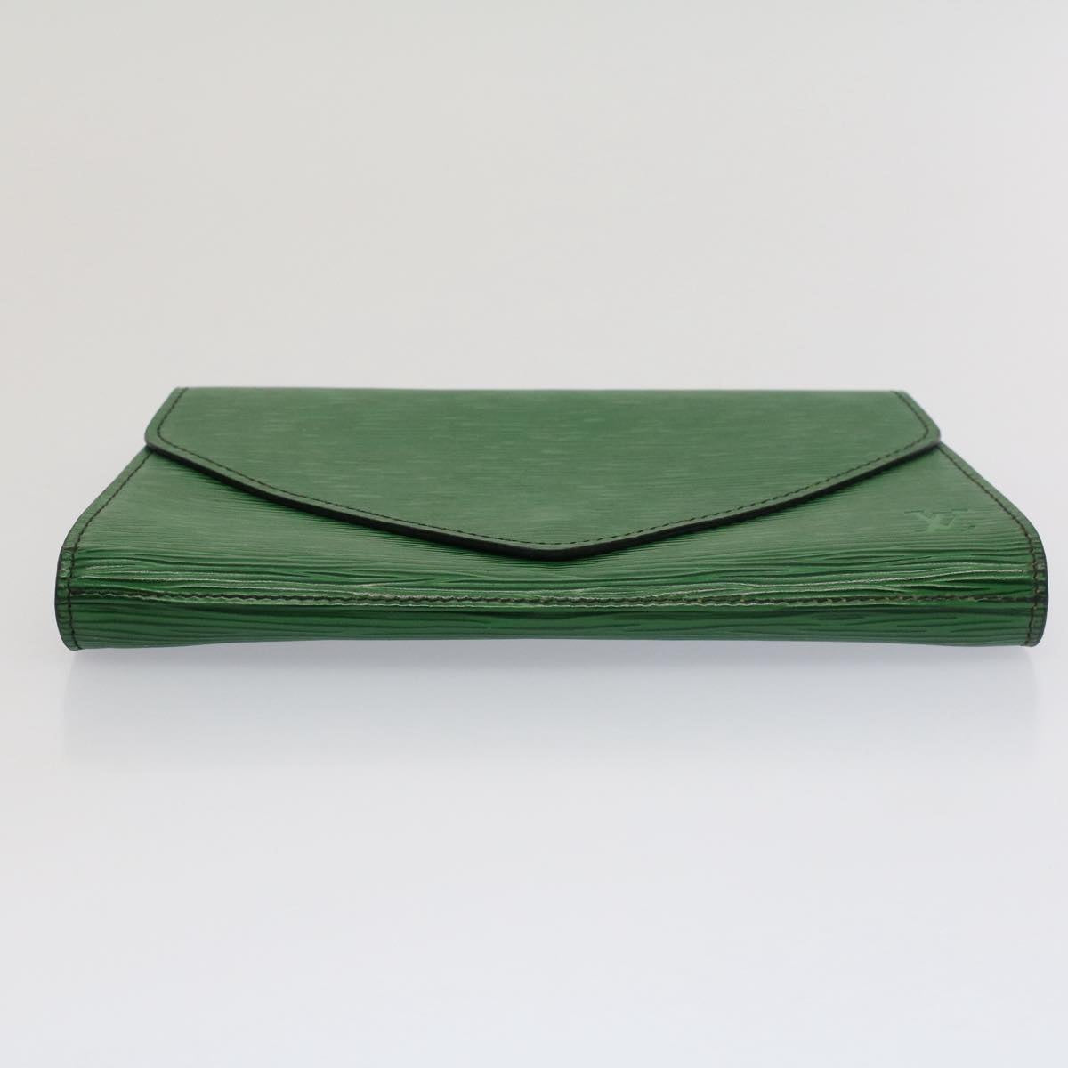 LOUIS VUITTON Epi Art Deco Clutch Bag Green M52634 LV Auth 52968