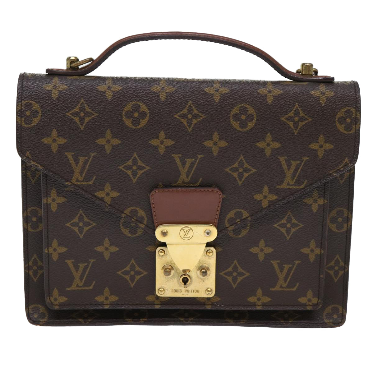 LOUIS VUITTON Monogram Monceau 26 Shoulder Bag 2way M51187 LV Auth 52971