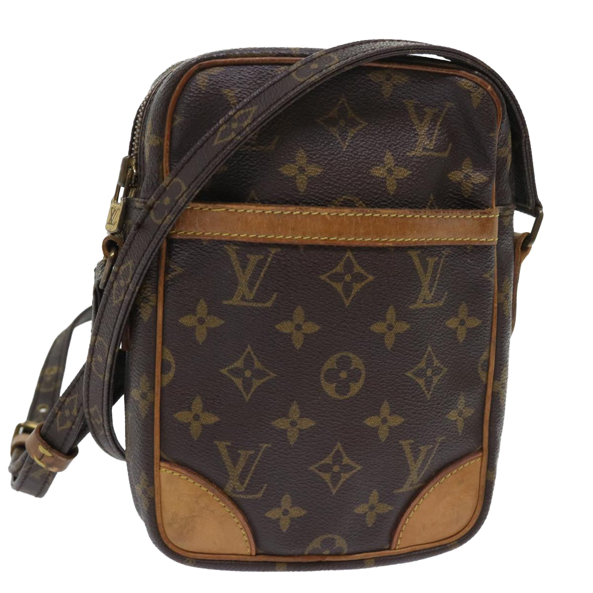 LOUIS VUITTON Monogram Danube Shoulder Bag M45266 LV Auth 52977