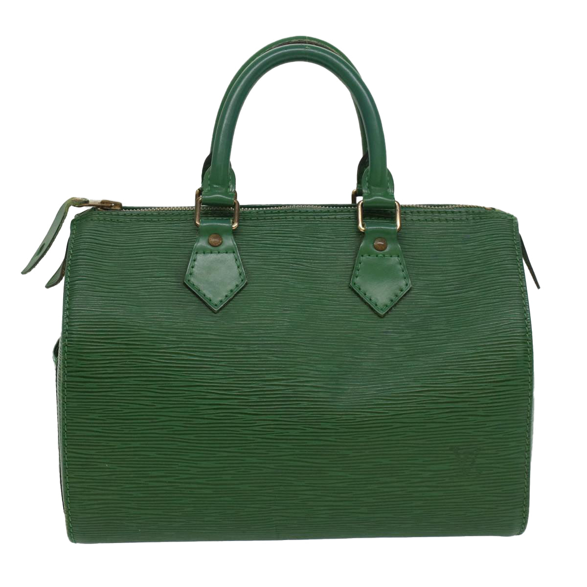 LOUIS VUITTON Epi Speedy 25 Hand Bag Borneo Green M43014 LV Auth 52986