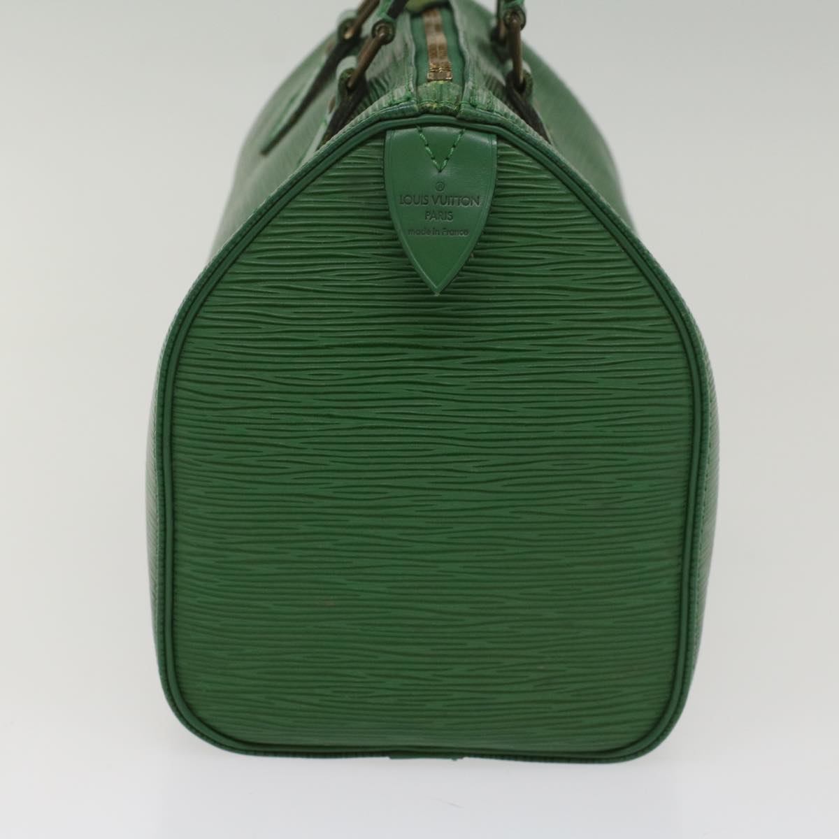 LOUIS VUITTON Epi Speedy 25 Hand Bag Borneo Green M43014 LV Auth 52986