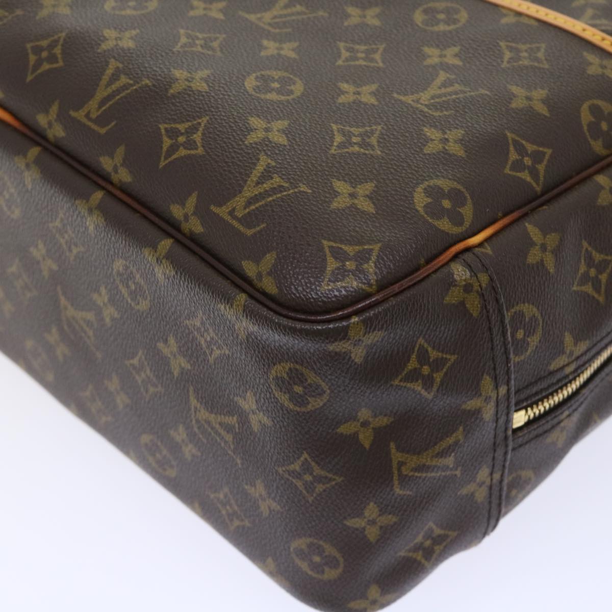 LOUIS VUITTON Monogram Deauville Hand Bag M47270 LV Auth 52988