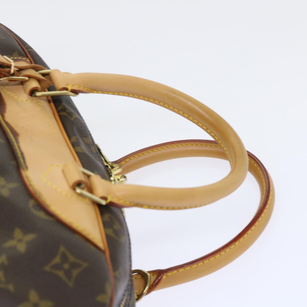 LOUIS VUITTON Monogram Deauville Hand Bag M47270 LV Auth 52988