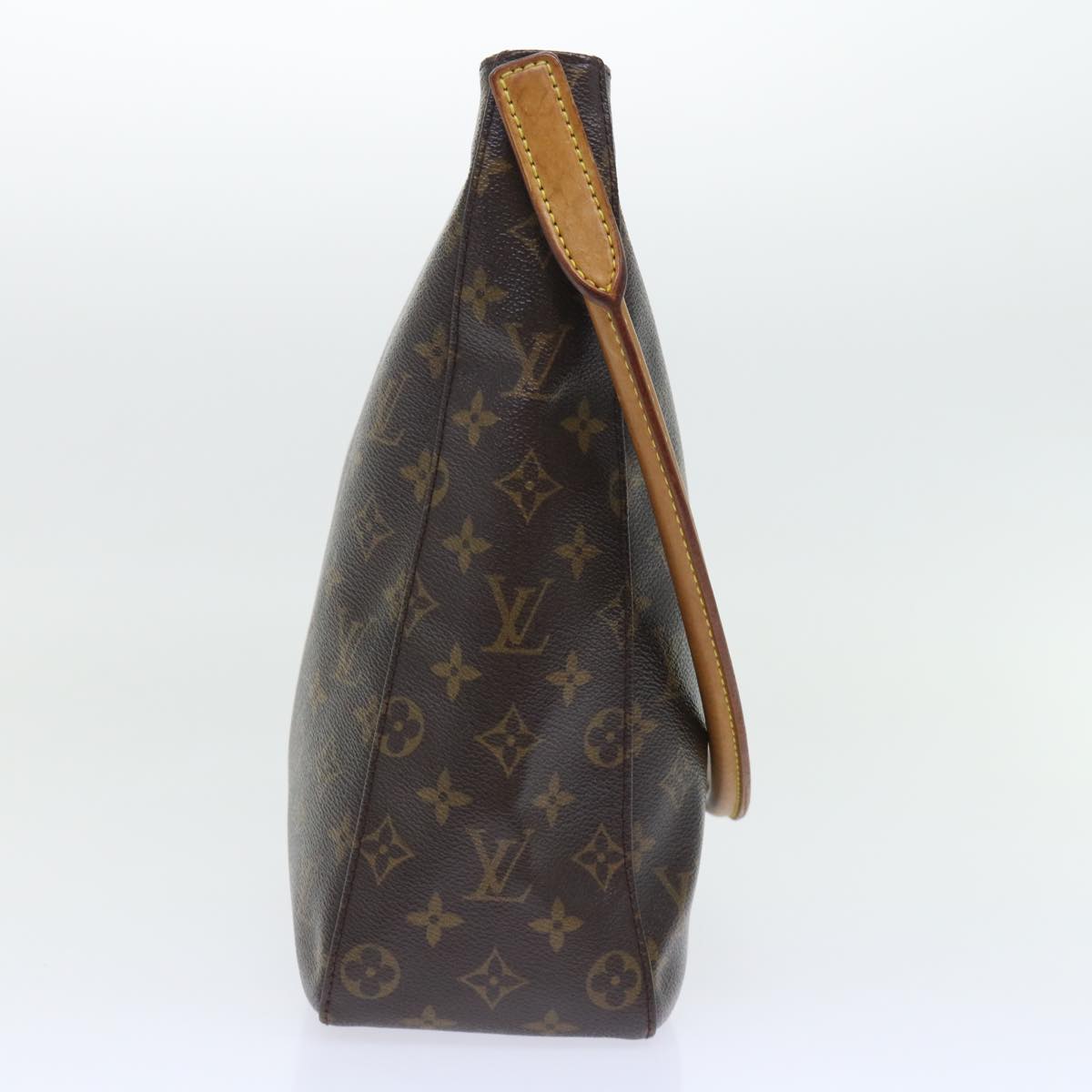 LOUIS VUITTON Monogram Looping GM Shoulder Bag M51145 LV Auth 52992