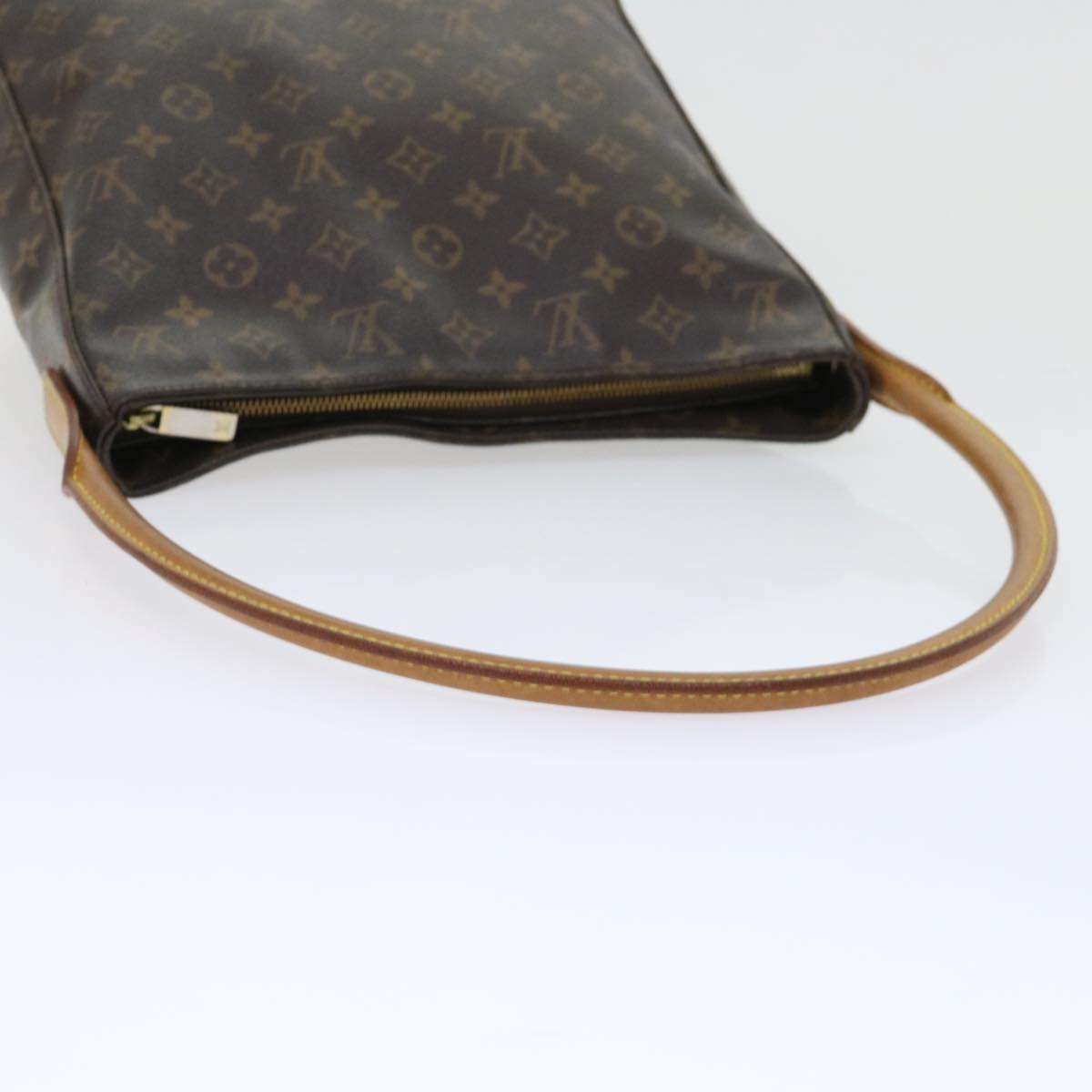 LOUIS VUITTON Monogram Looping GM Shoulder Bag M51145 LV Auth 52992