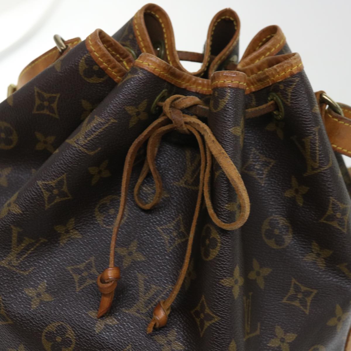 LOUIS VUITTON Monogram Noe Shoulder Bag M42224 LV Auth 52997