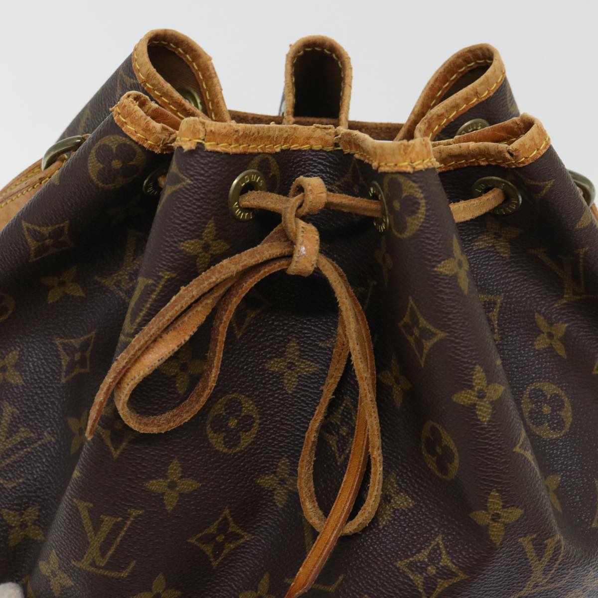 LOUIS VUITTON Monogram Noe Shoulder Bag M42224 LV Auth 52999