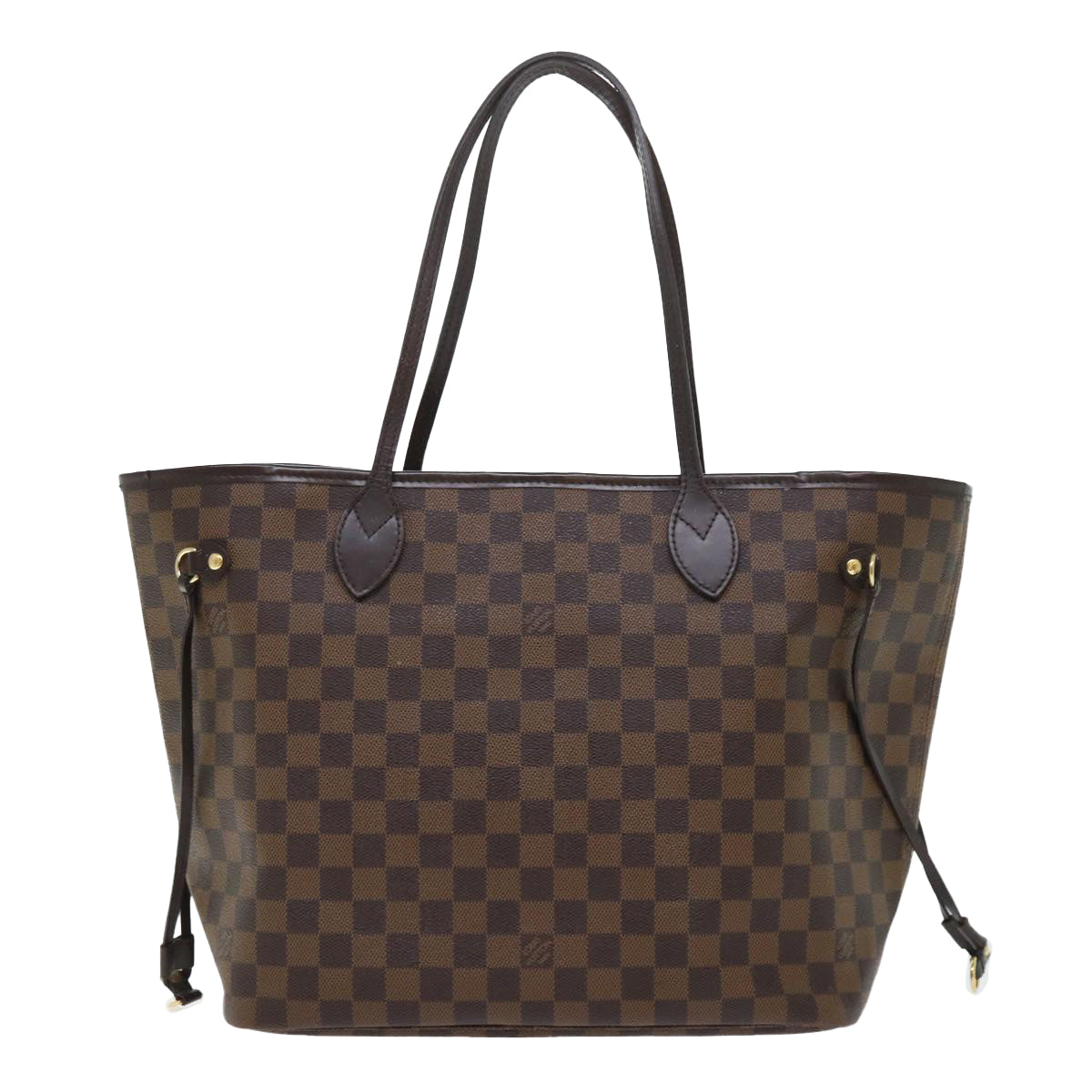 LOUIS VUITTON Damier Ebene Neverfull MM Tote Bag N51105 LV Auth 53002 - 0