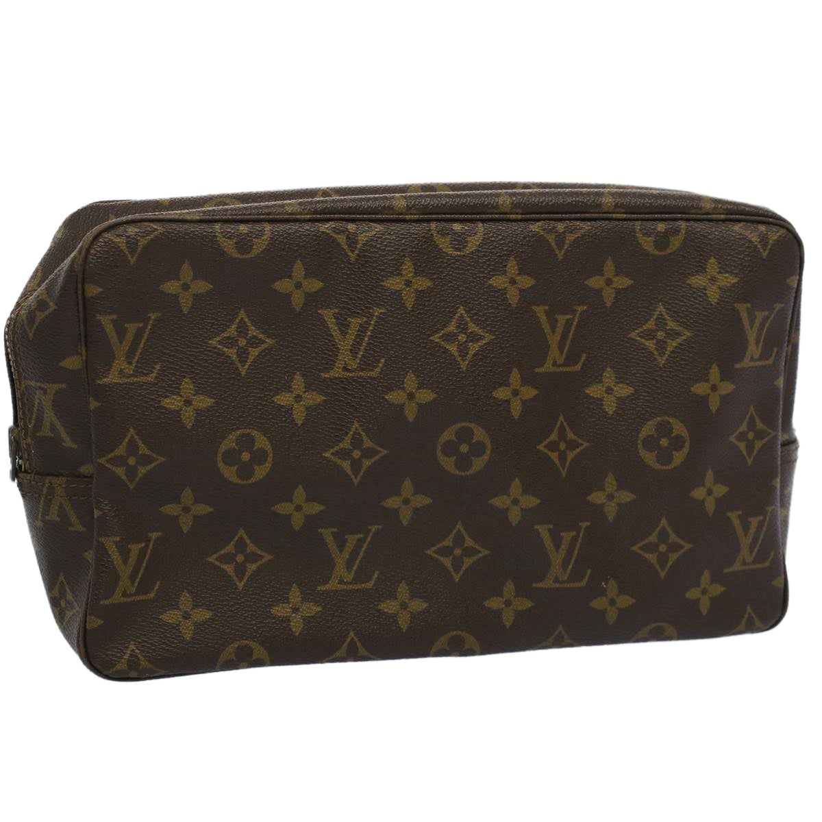 LOUIS VUITTON Monogram Trousse Toilette 28 Clutch Bag M47522 LV Auth 53035