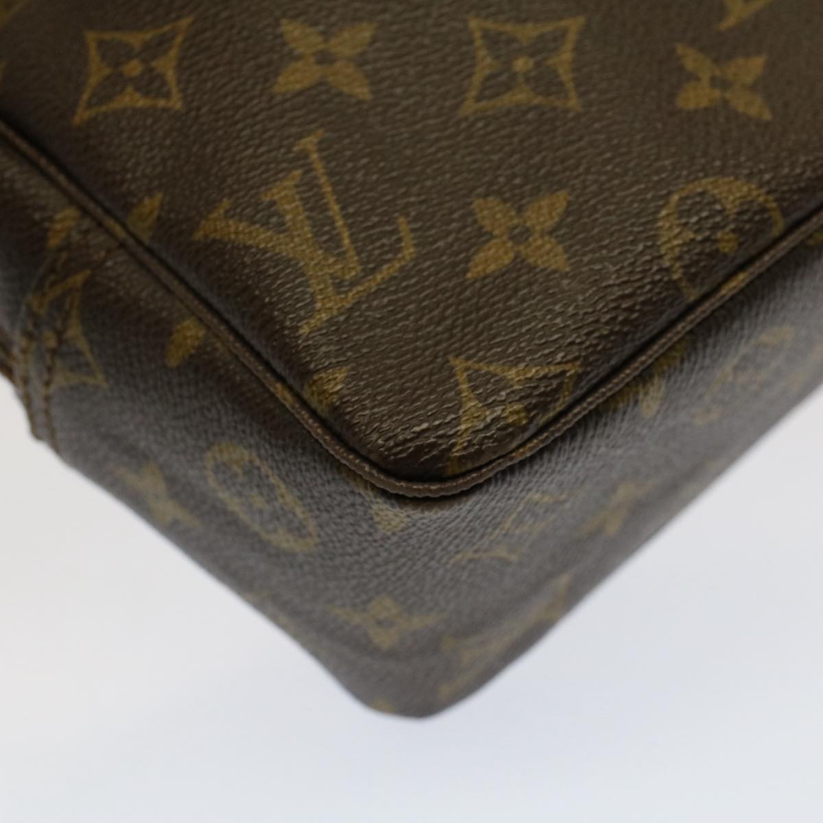 LOUIS VUITTON Monogram Trousse Toilette 28 Clutch Bag M47522 LV Auth 53035