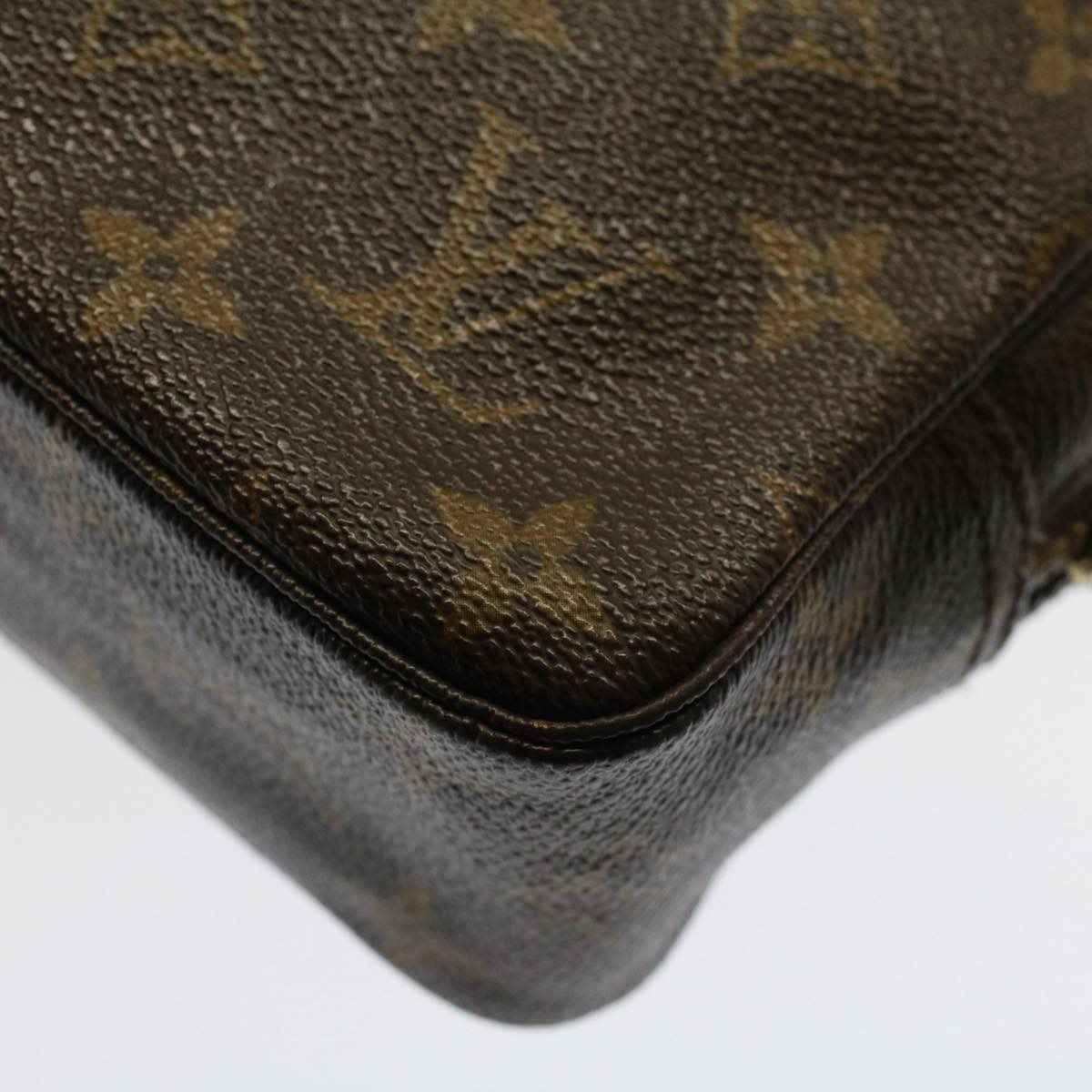 LOUIS VUITTON Monogram Trousse Toilette 23 Clutch Bag M47524 LV Auth 53039