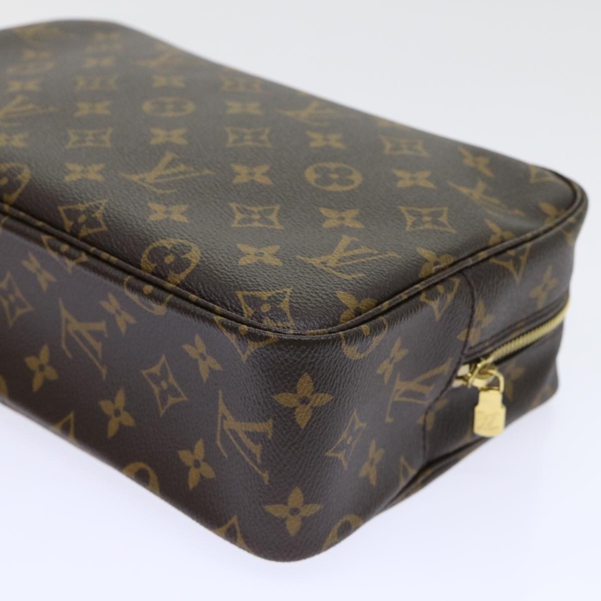 LOUIS VUITTON Monogram Trousse Toilette 28 Clutch Bag M47522 LV Auth 53041A