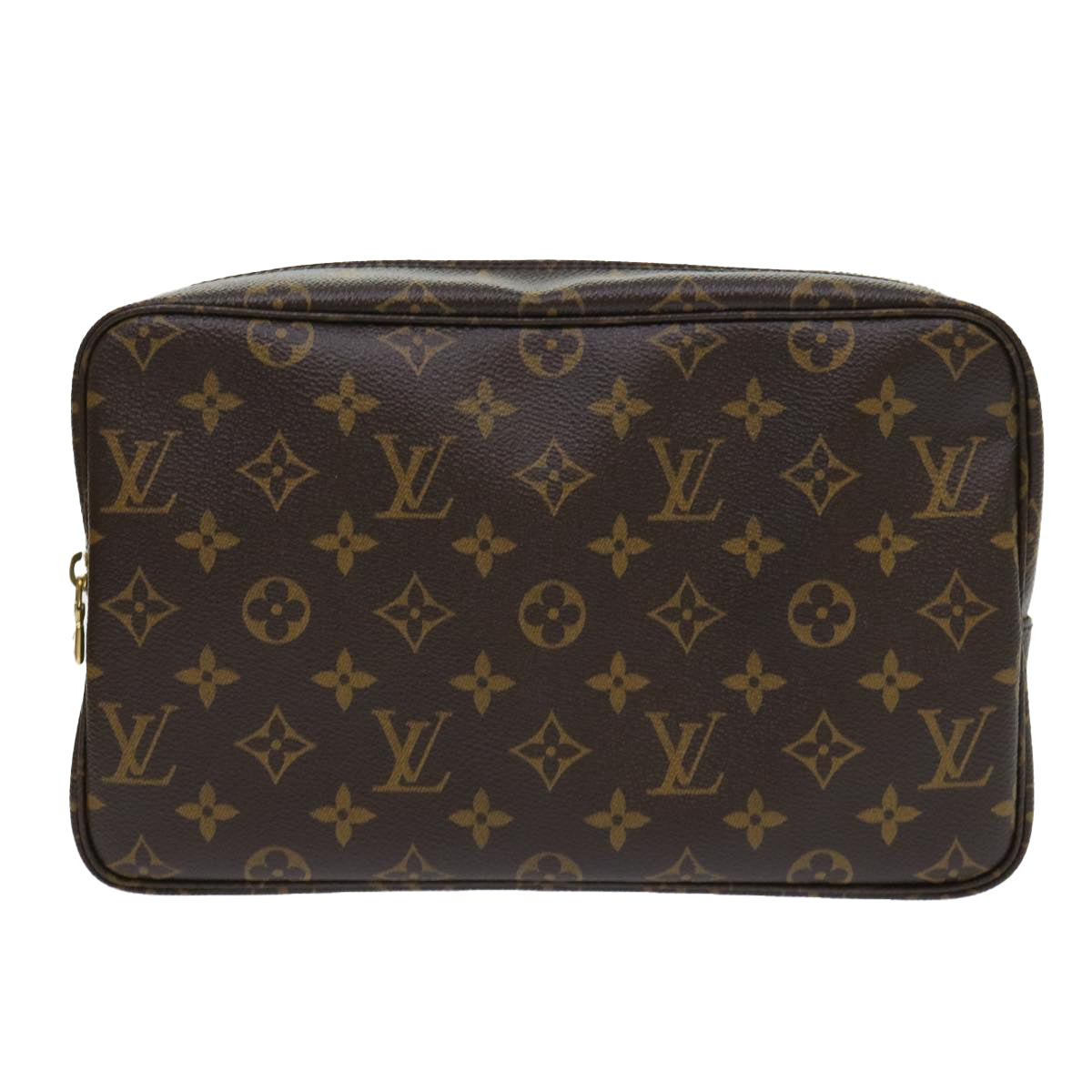 LOUIS VUITTON Monogram Trousse Toilette 28 Clutch Bag M47522 LV Auth 53041A