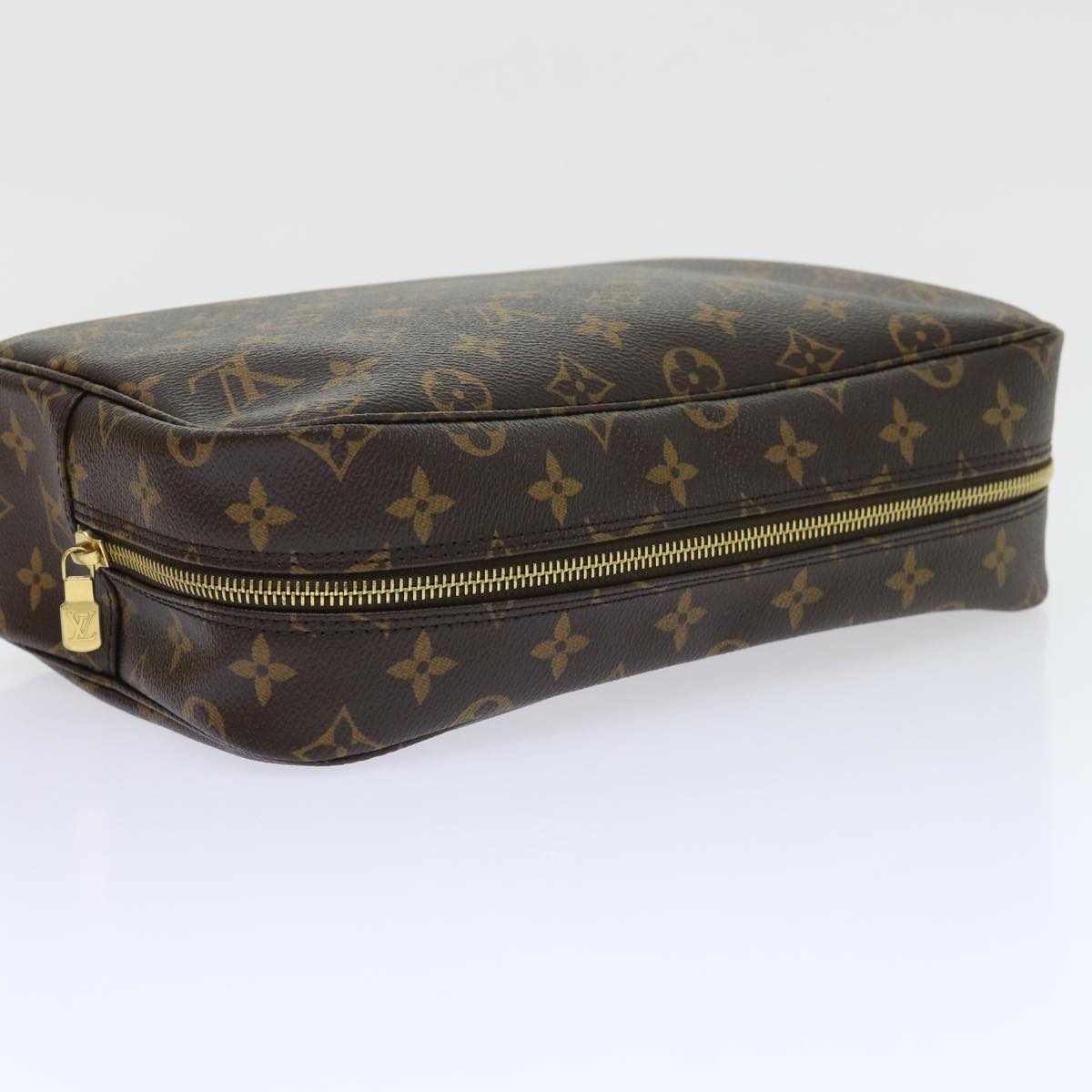 LOUIS VUITTON Monogram Trousse Toilette 28 Clutch Bag M47522 LV Auth 53041A