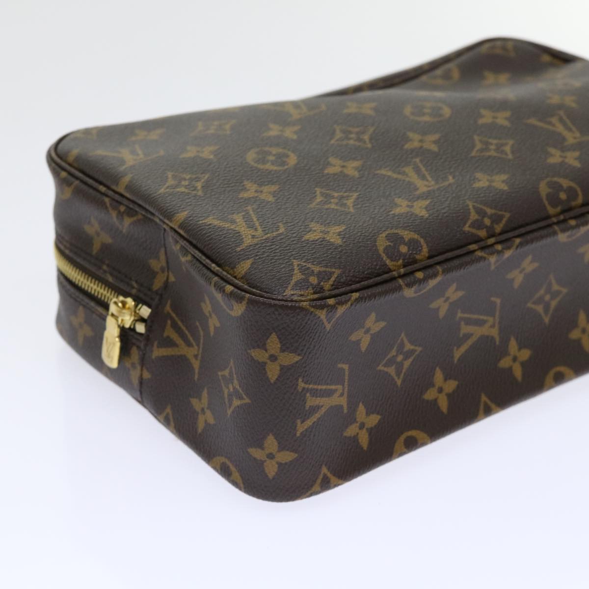 LOUIS VUITTON Monogram Trousse Toilette 28 Clutch Bag M47522 LV Auth 53041A