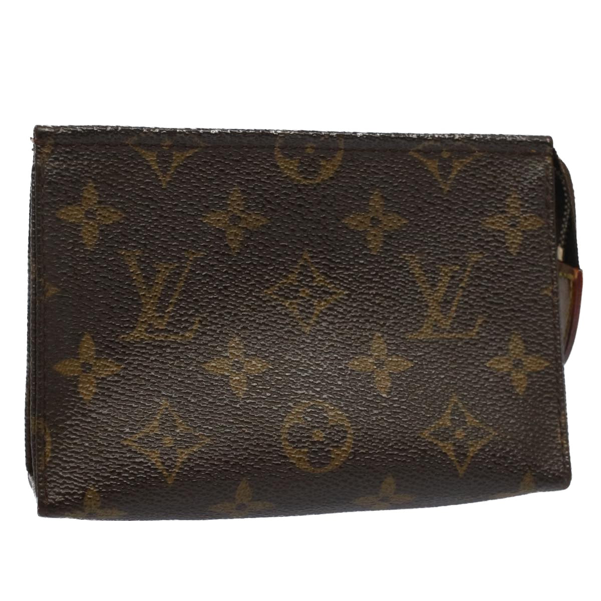 LOUIS VUITTON Monogram Poche Toilette 15 Pouch M47546 LV Auth 53048