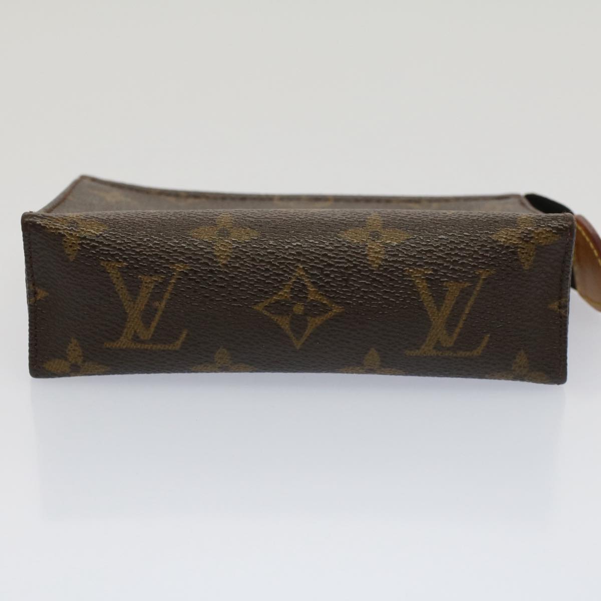 LOUIS VUITTON Monogram Poche Toilette 15 Pouch M47546 LV Auth 53048