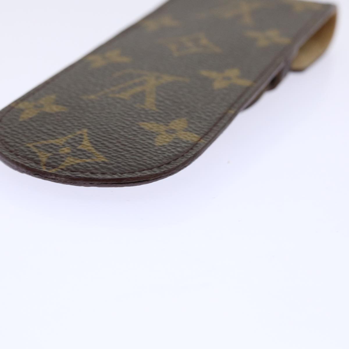 LOUIS VUITTON Monogram Etui Lunette Rabat Glasses Case M62970 LV Auth 53052