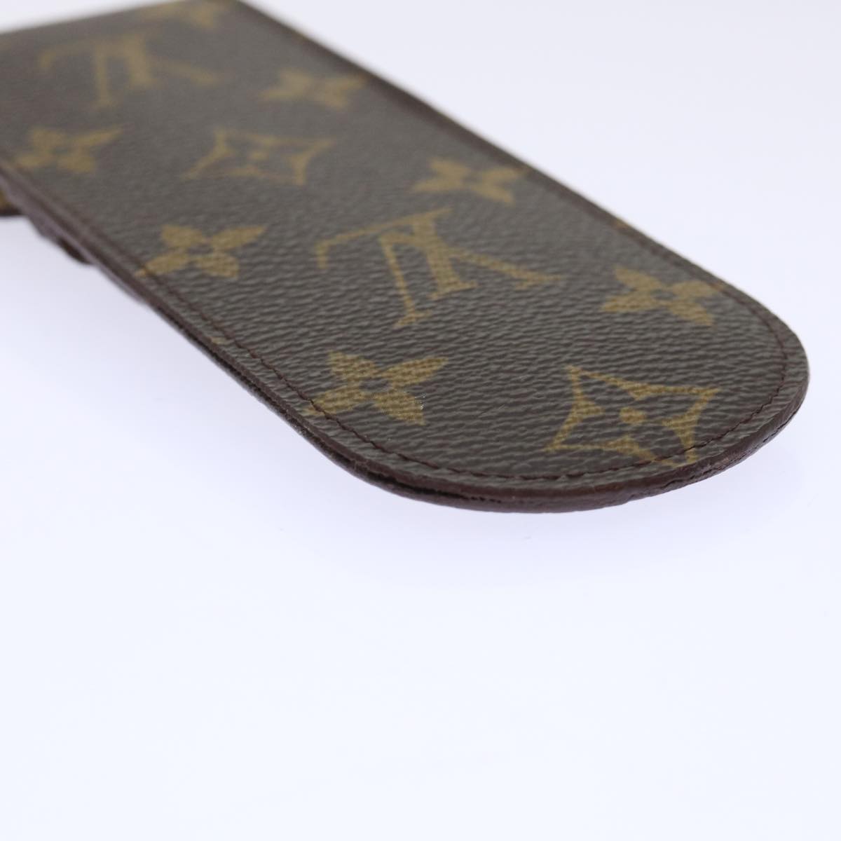 LOUIS VUITTON Monogram Etui Lunette Rabat Glasses Case M62970 LV Auth 53052