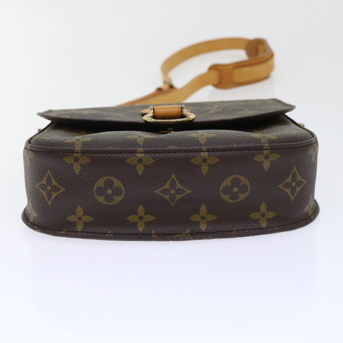 LOUIS VUITTON Monogram Saint Cloud MM Shoulder Bag M51243 LV Auth 53056