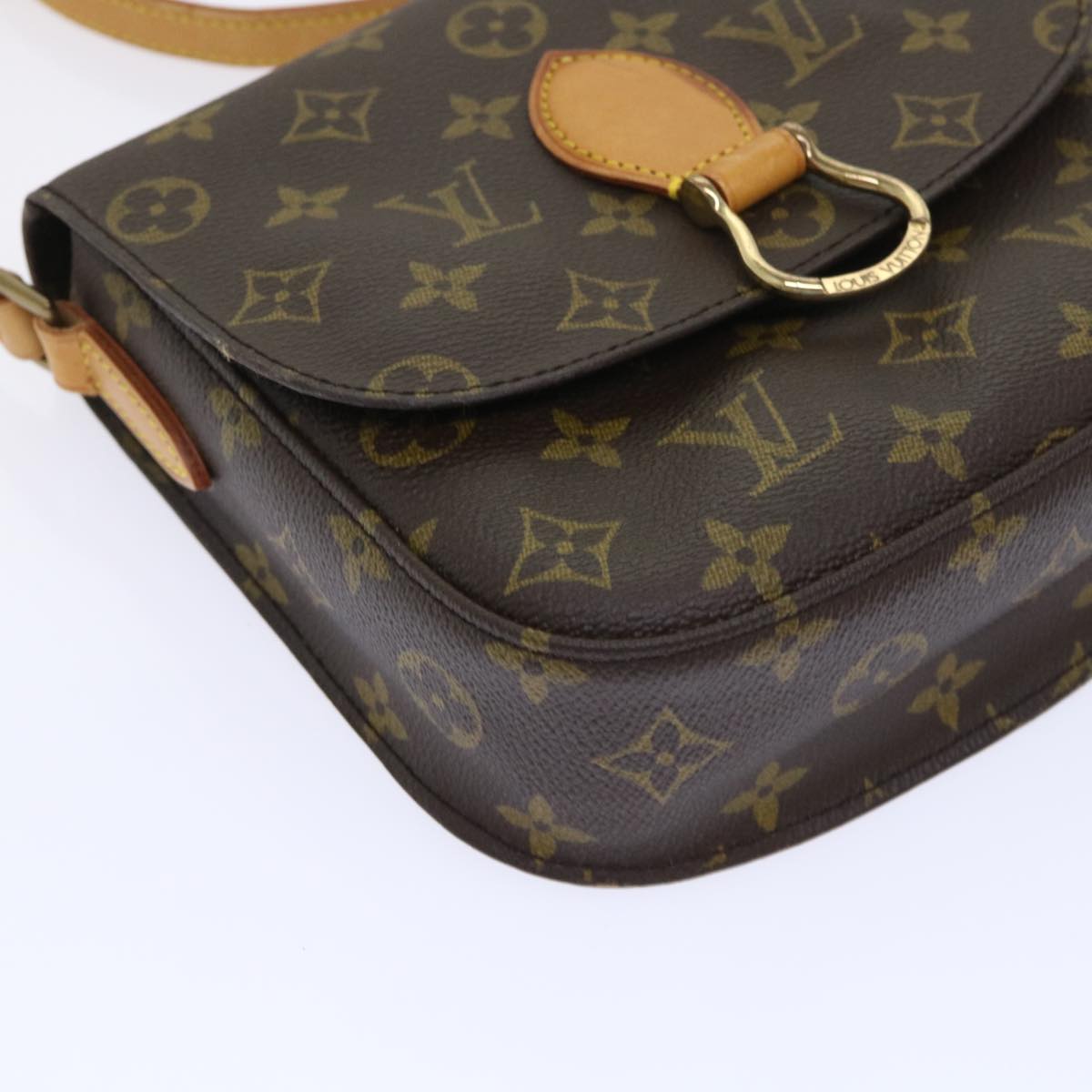 LOUIS VUITTON Monogram Saint Cloud MM Shoulder Bag M51243 LV Auth 53056