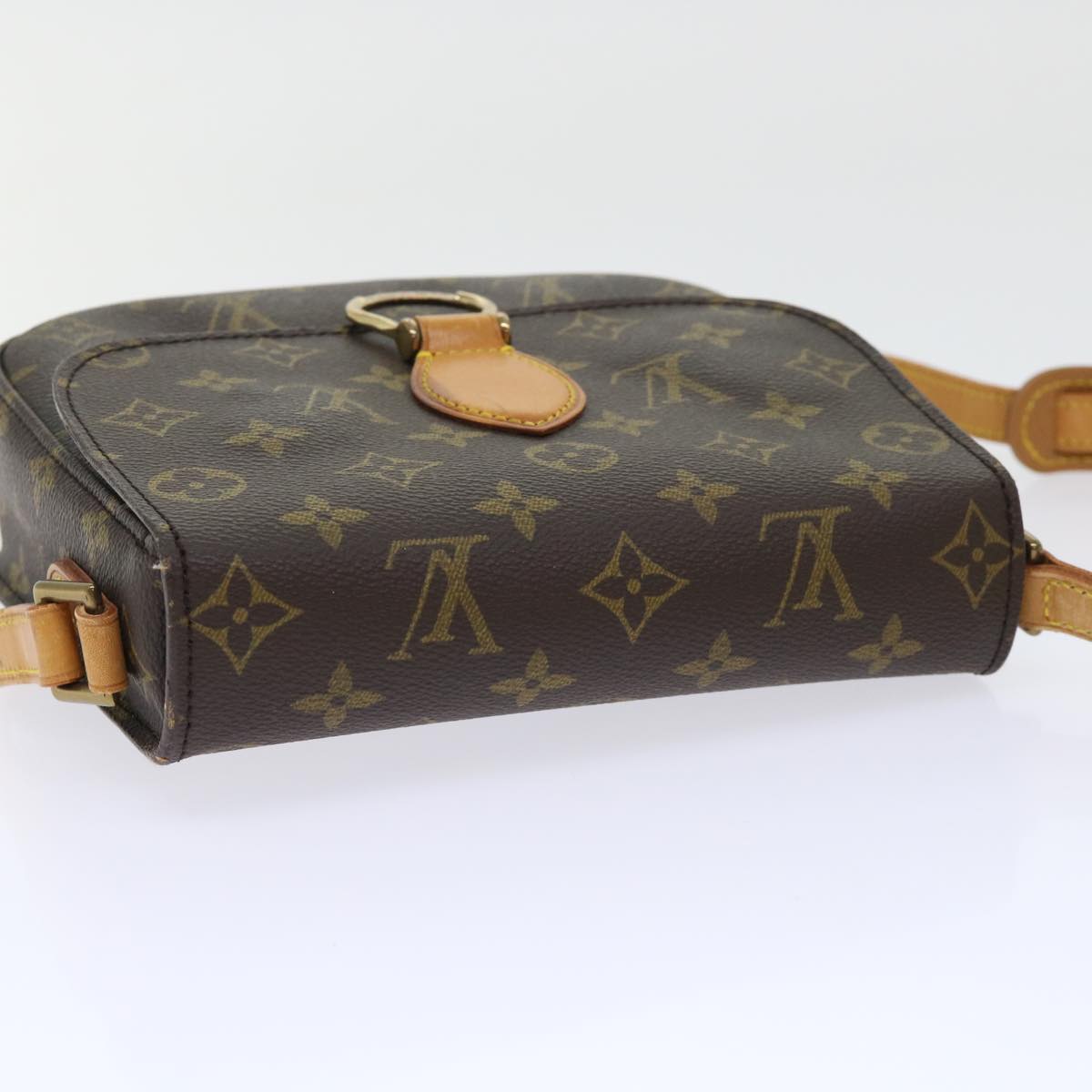 LOUIS VUITTON Monogram Saint Cloud MM Shoulder Bag M51243 LV Auth 53056