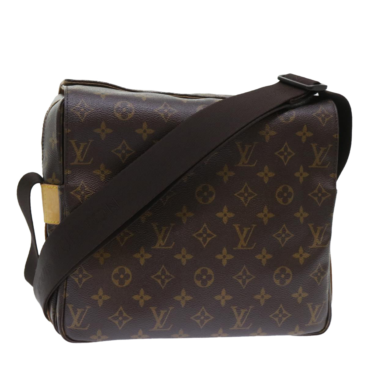 LOUIS VUITTON Monogram Naviglio Shoulder Bag M50205 LV Auth 53067